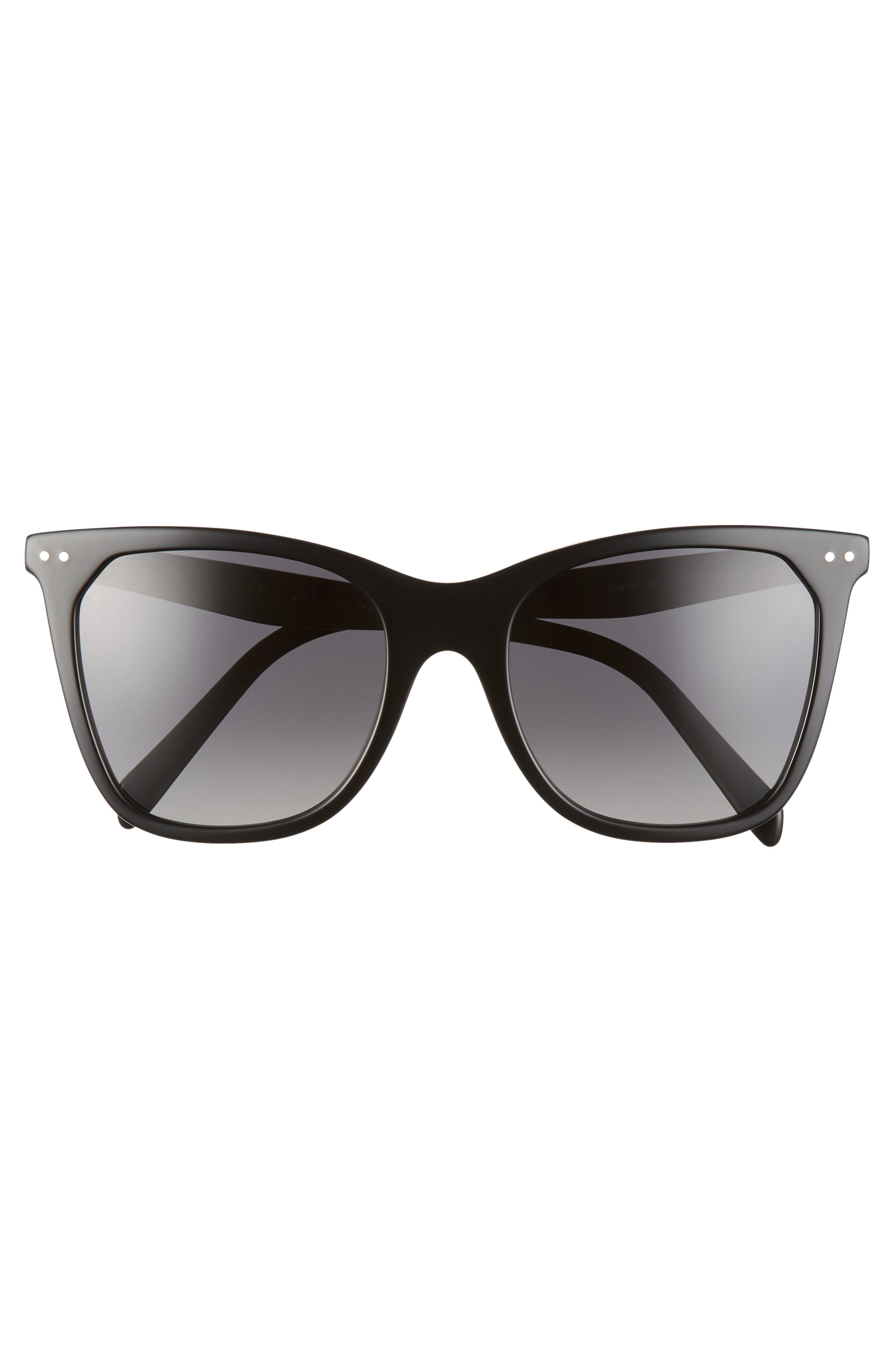 black polarized cat eye sunglasses