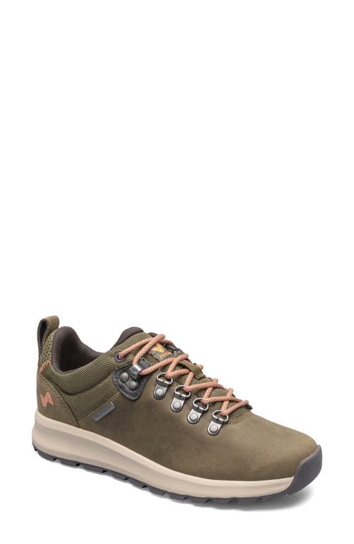 Thatcher Low Waterproof Hiking Sneaker in Olive