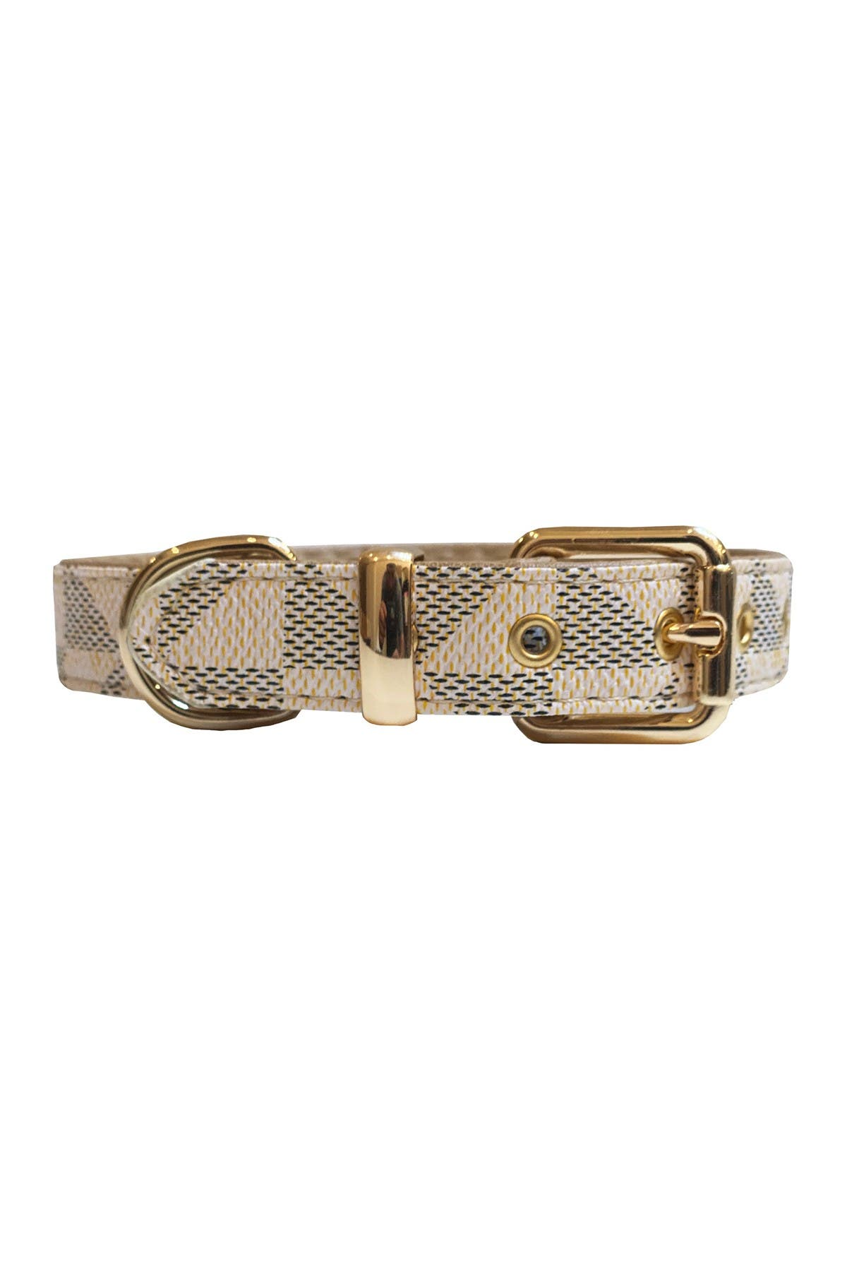 Dogs Of Glamour Evelyn Luxury Collar Beige