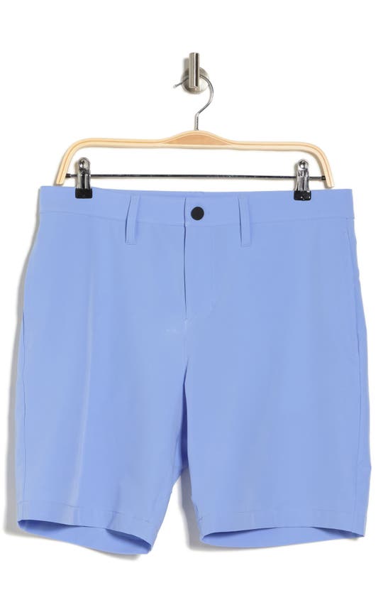 Shop Z By Zella Hybrid 8" Golf Shorts In Blue Hydrangea