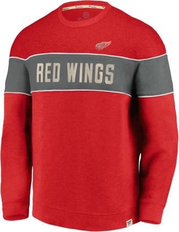 Detroit Red Wings Fanatics Branded Authentic Pro Secondary Replen Long  Sleeve T-Shirt - Red