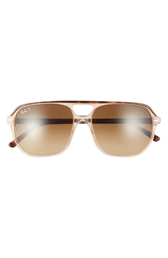 Shop Ray Ban Ray-ban Bill One 60mm Square Sunglasses In Brown Gradient