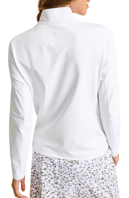 Tommy Bahama Aubrey Stretch Nylon Jacket In White