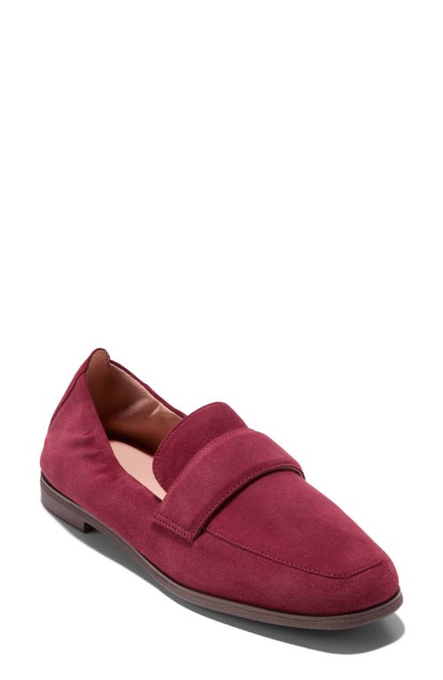 Cole Haan Trinnie Loafer In Black Cranberry