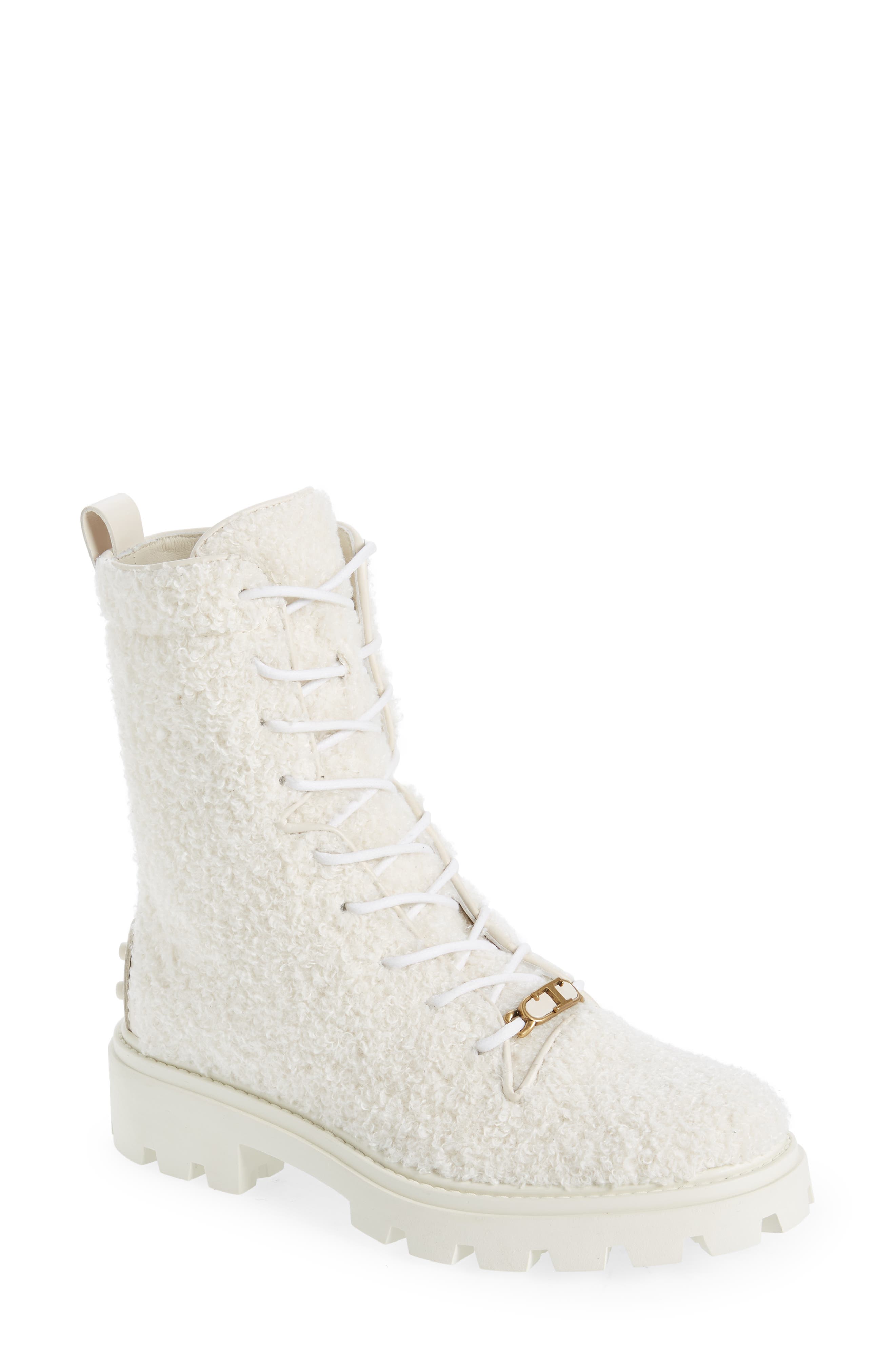 tods white boots