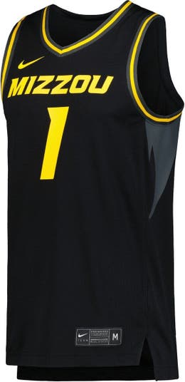 Men's Nike Black Missouri Tigers Replica Basketball Jersey