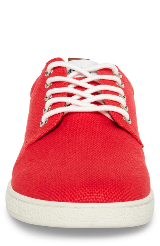 Madden Twill Sneaker In Red