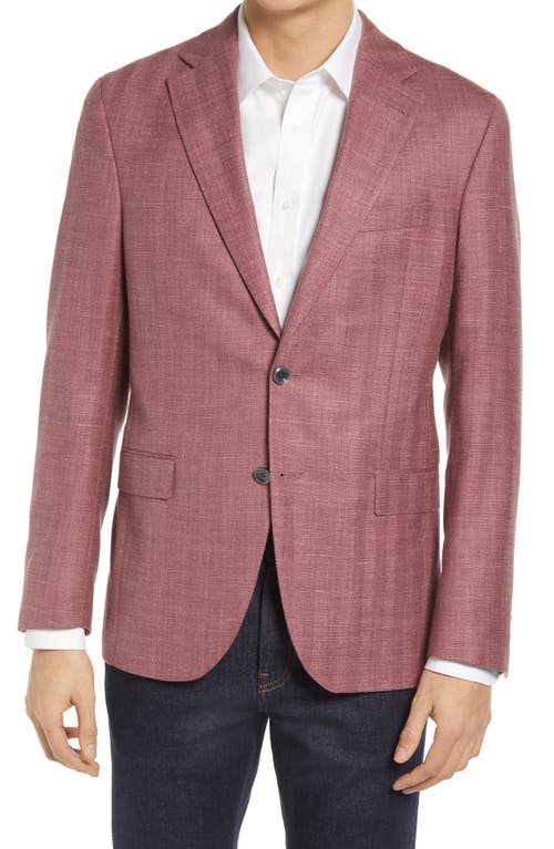 image Jack Victor Midland Wool Blend Sport Coat In Salmon At Nordstrom, Size 38 Short
