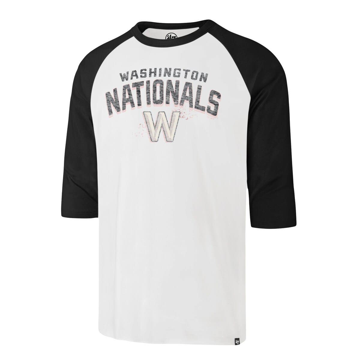 Washington Nationals '47 City Connect Legend Headline Pullover Sweatshirt -  Black