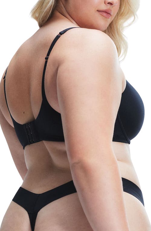 Savage X Fenty Soft N' Savage Padded Demi Bra In Black Caviar