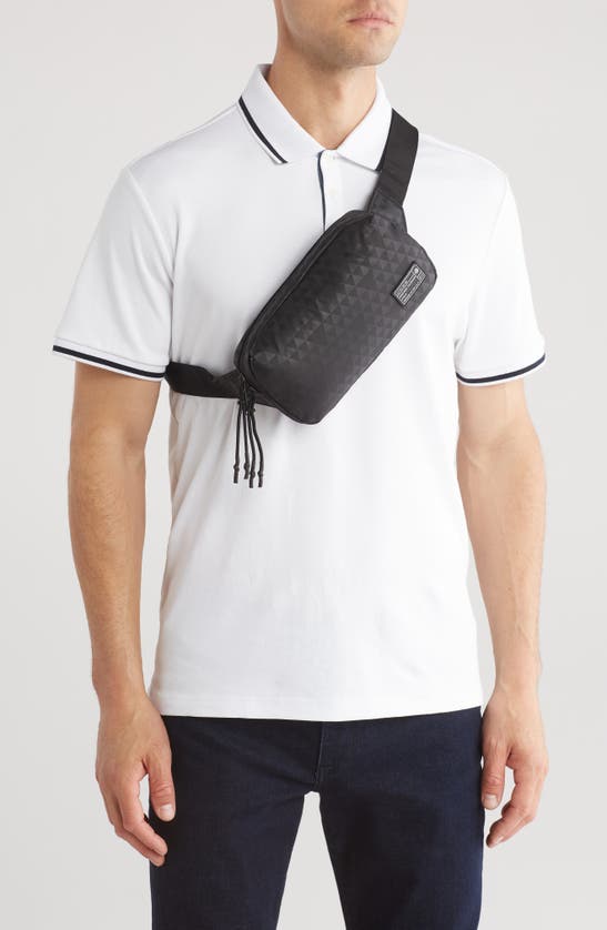 Shop Hex Aspect Water Resistant Belt Bag In Black Triangle
