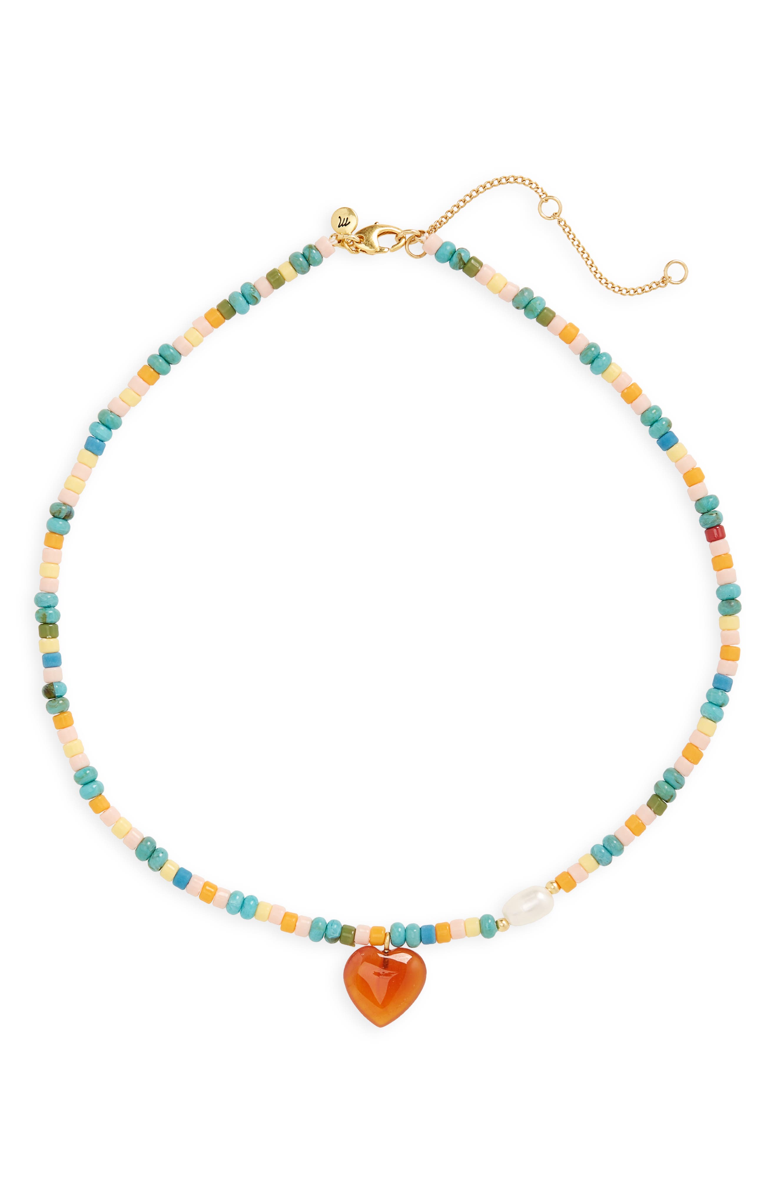 Women's Orange Necklaces