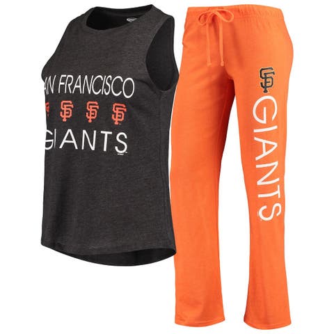 Women's Concepts Sport Heathered Gray/Black San Francisco 49ers Profound  Tank Top & Leggings Sleep Set