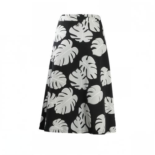 Shop Uv Skinz Wrap Skirt In Black Flora