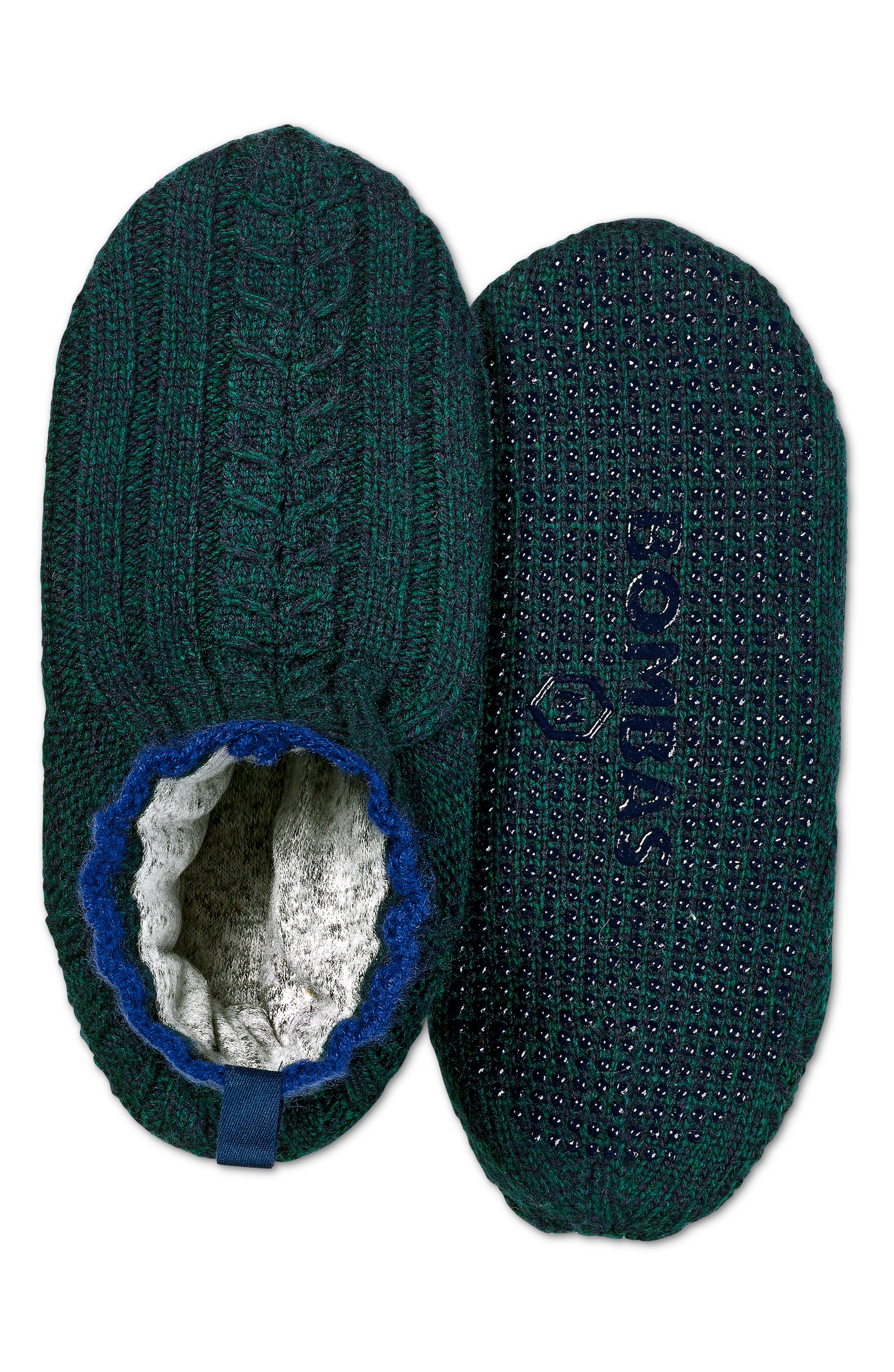 Bombas Cable Knit Gripper Slippers Nordstrom