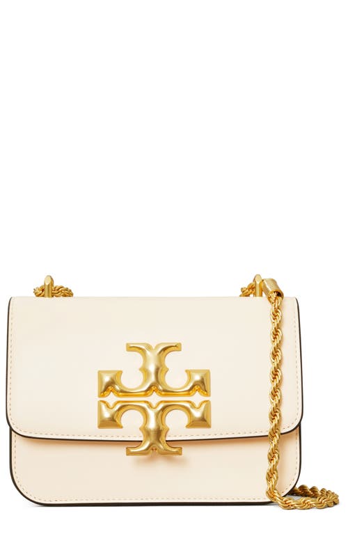 Tory Burch Small Eleanor Convertible Leather Shoulder Bag in New Cream at Nordstrom