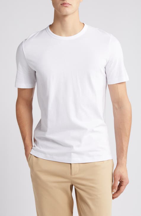 COS, White Men's Basic T-shirt