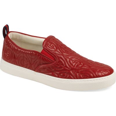 Gucci Quilted Sneaker, Red