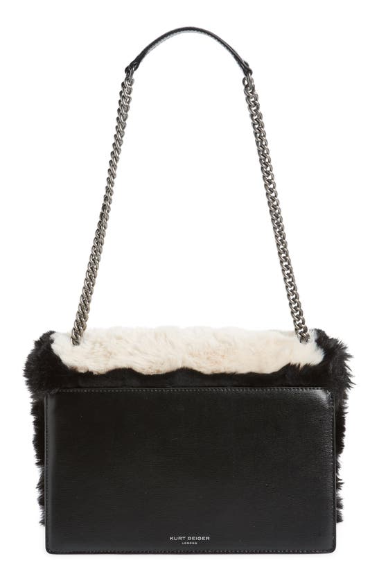 Shoreditch Convertible Faux Fur Crossbody Bag KURT GEIGER LONDON