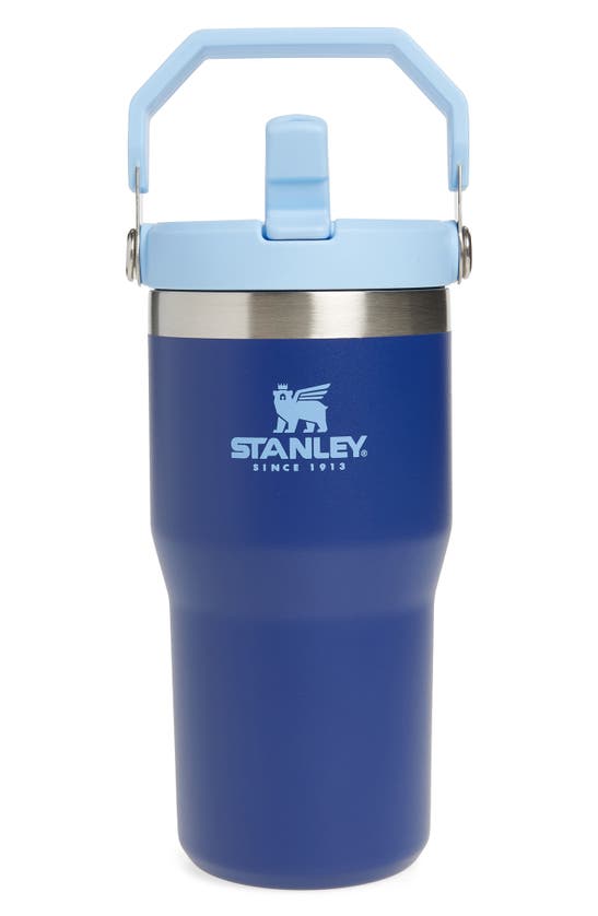 Shop Stanley 20-ounce Ice Flow Tumbler In Lapis