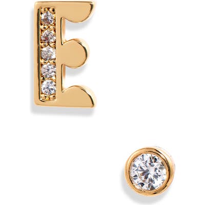 Kate Spade New York Initial Mismatched Stud Earrings