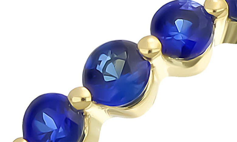 Bony Levy Graduated Sapphire Ring In 18k Yellow Gold