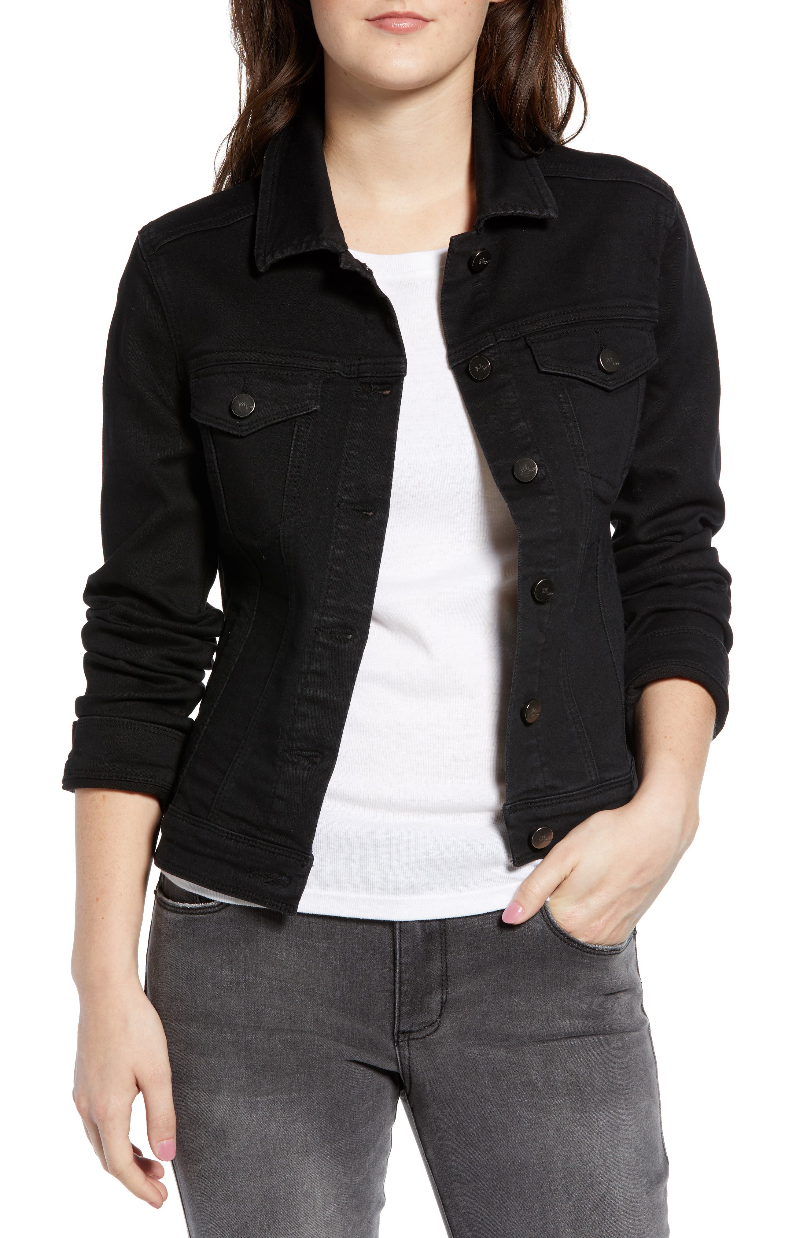 black denim jacket nordstrom rack