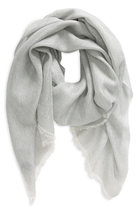 Shop Jane Carr The Summer Cosmos Cashmere Blend Scarf In Rice