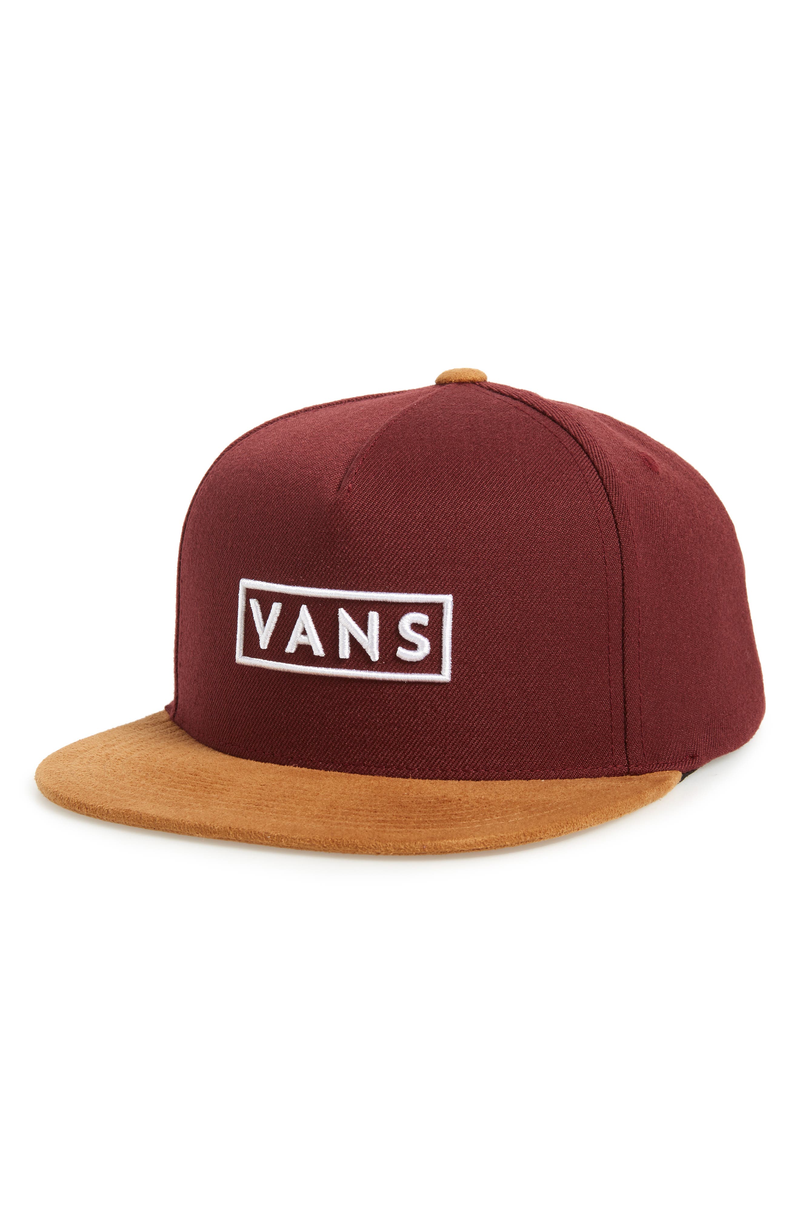 vans baseball cap