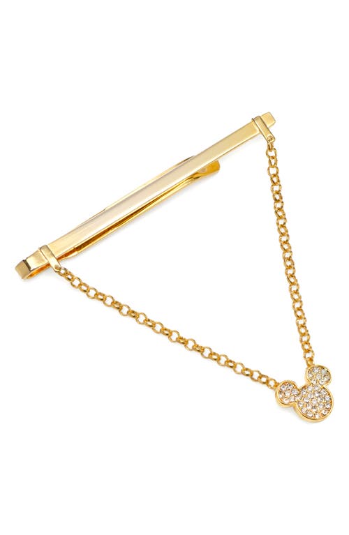 Cufflinks, Inc. x Disney Mickey Gold Crystal Chain Tie Bar with Chain at Nordstrom