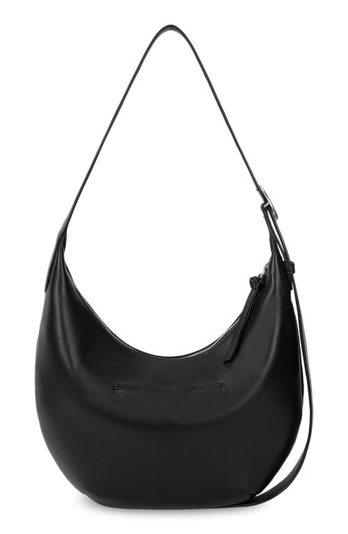 ORYANY ORYANY CRESCENT LEATHER SHOULDER BAG