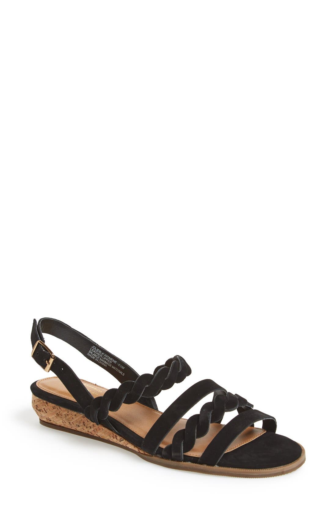 G.H. Bass & Co. 'Jolie' Leather Slingback Wedge Sandal (Women) Nordstrom