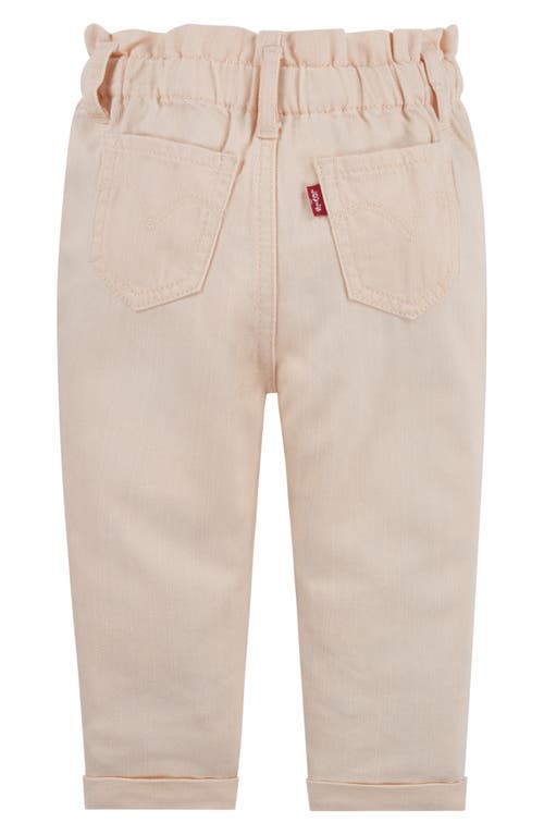 Shop Levi's® High Waist Denim Pants In Pale Peach