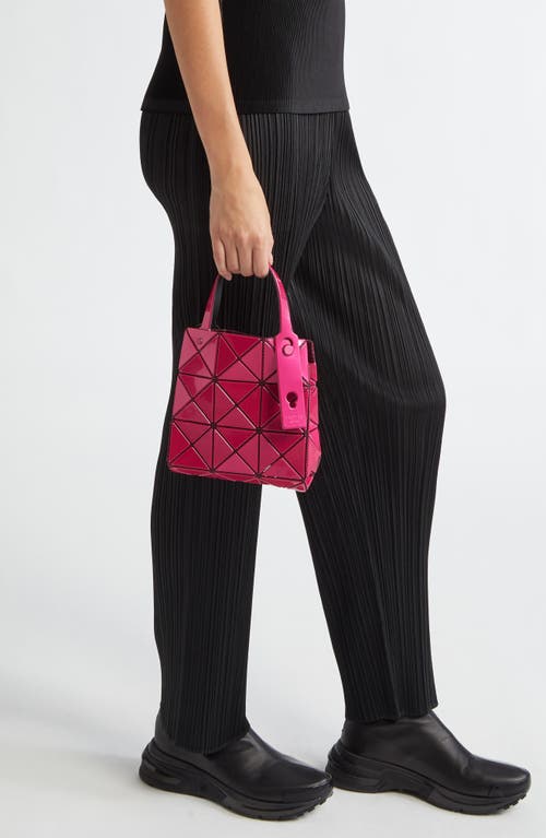 Shop Bao Bao Issey Miyake Mini Carat Tote In Pink