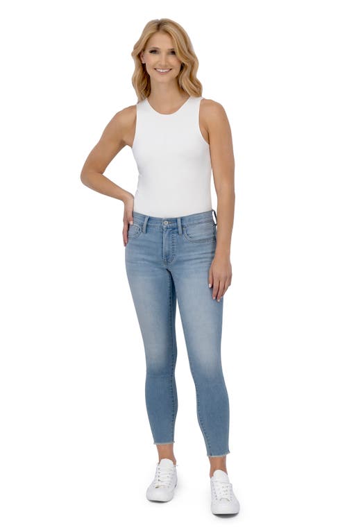 Lucky Brand Ava Mid Rise Skinny Jeans In Maja Fray