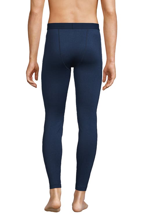 Lands' End Tall Expedition Baselayer Pants In Light Navy