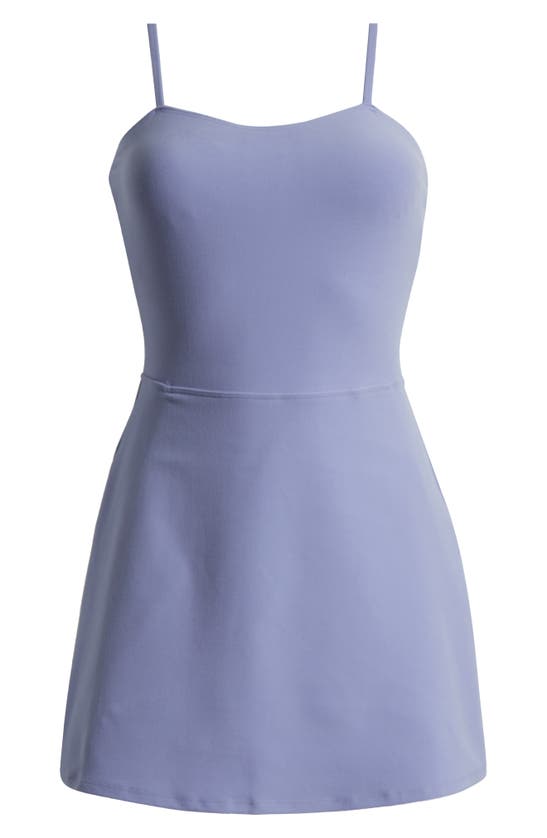 Shop Alo Yoga Alo Courtside Sport Dress In Lilac Blue