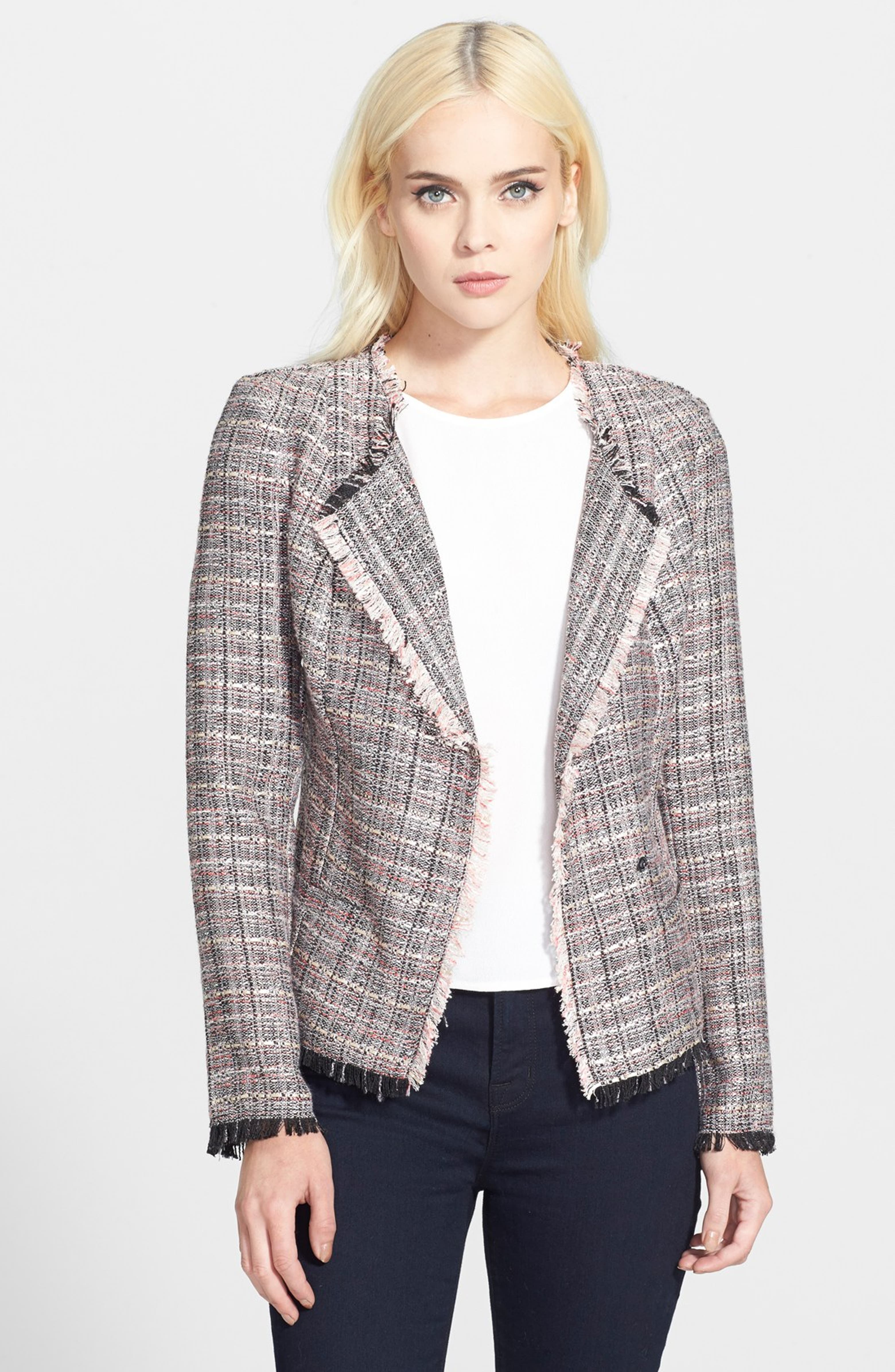 Ro & De Tweed Jacket (Regular & Petite) | Nordstrom