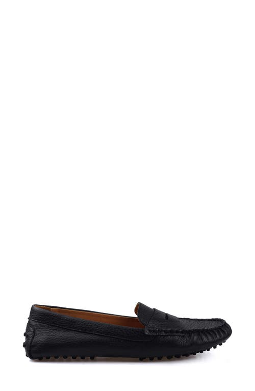 National Comfort Talulah Penny Loafer In Black Leather