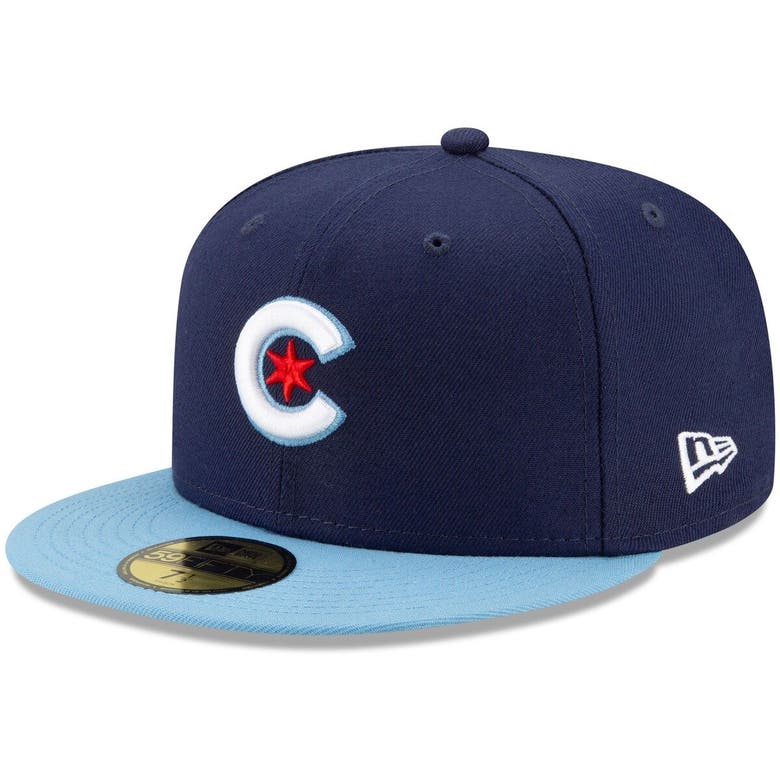 New Era Chicago Cubs City Connect 59FIFTY Hat Blue 7 1/8