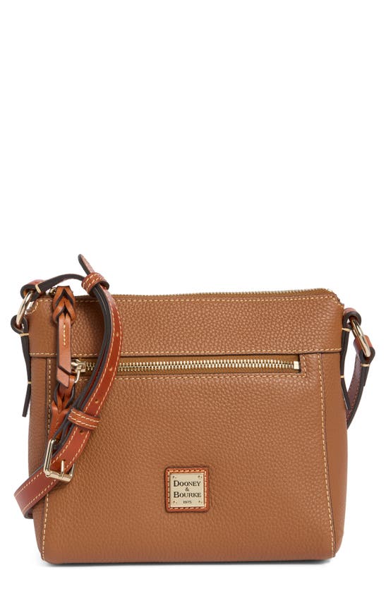 Dooney & Bourke Allison Pebbled Leather Crossbody Bag In Brown