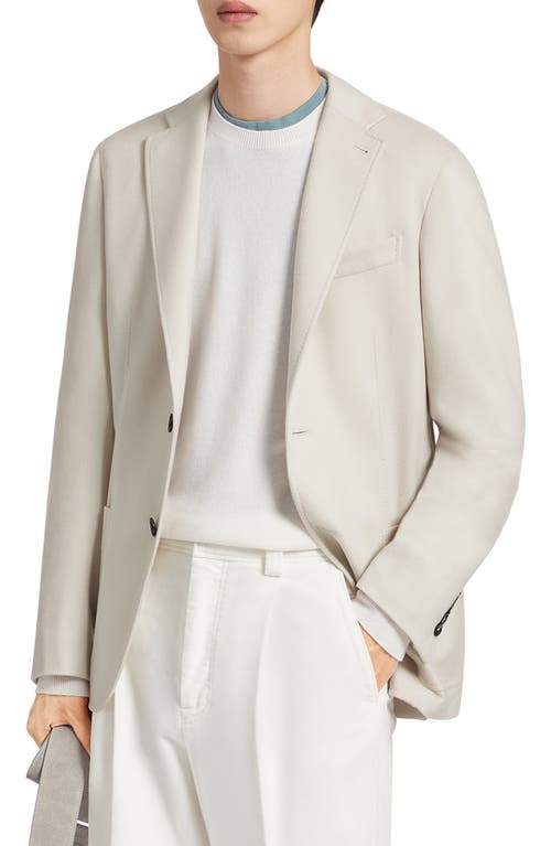 ZEGNA Deconstructed Oasi Cashmere Sport Coat Ecru at Nordstrom, Us