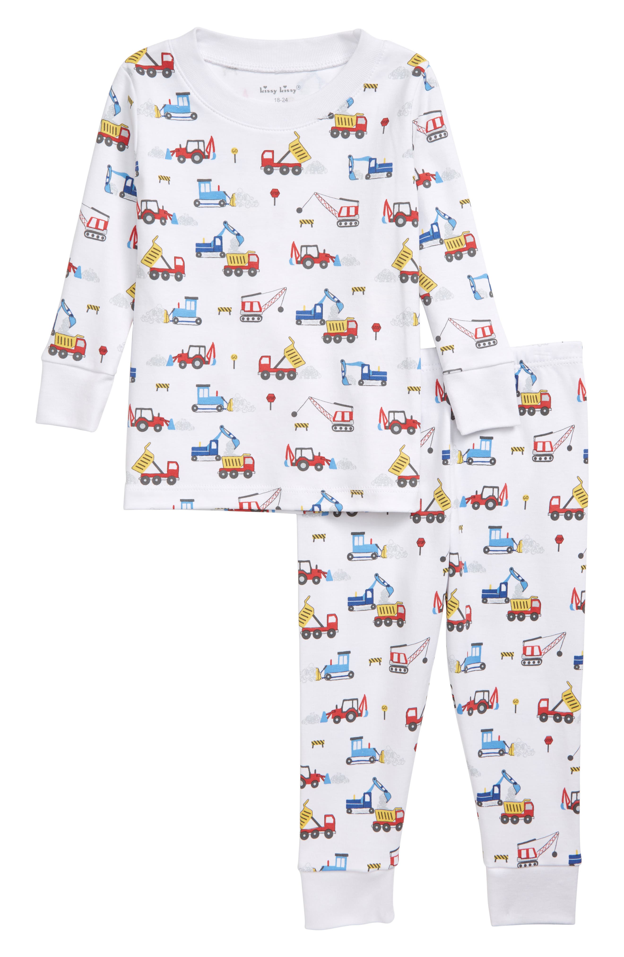 Kissy Kissy Diggers Fitted TwoPiece Pajamas (Baby) Nordstrom
