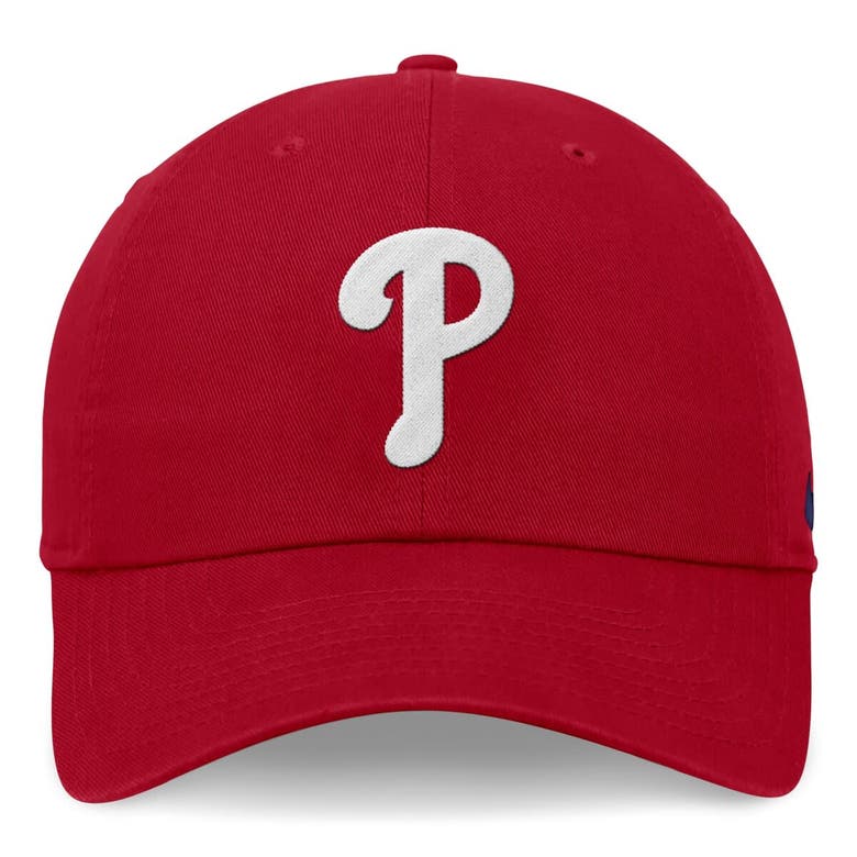 Shop Nike Red Philadelphia Phillies Evergreen Club Adjustable Hat