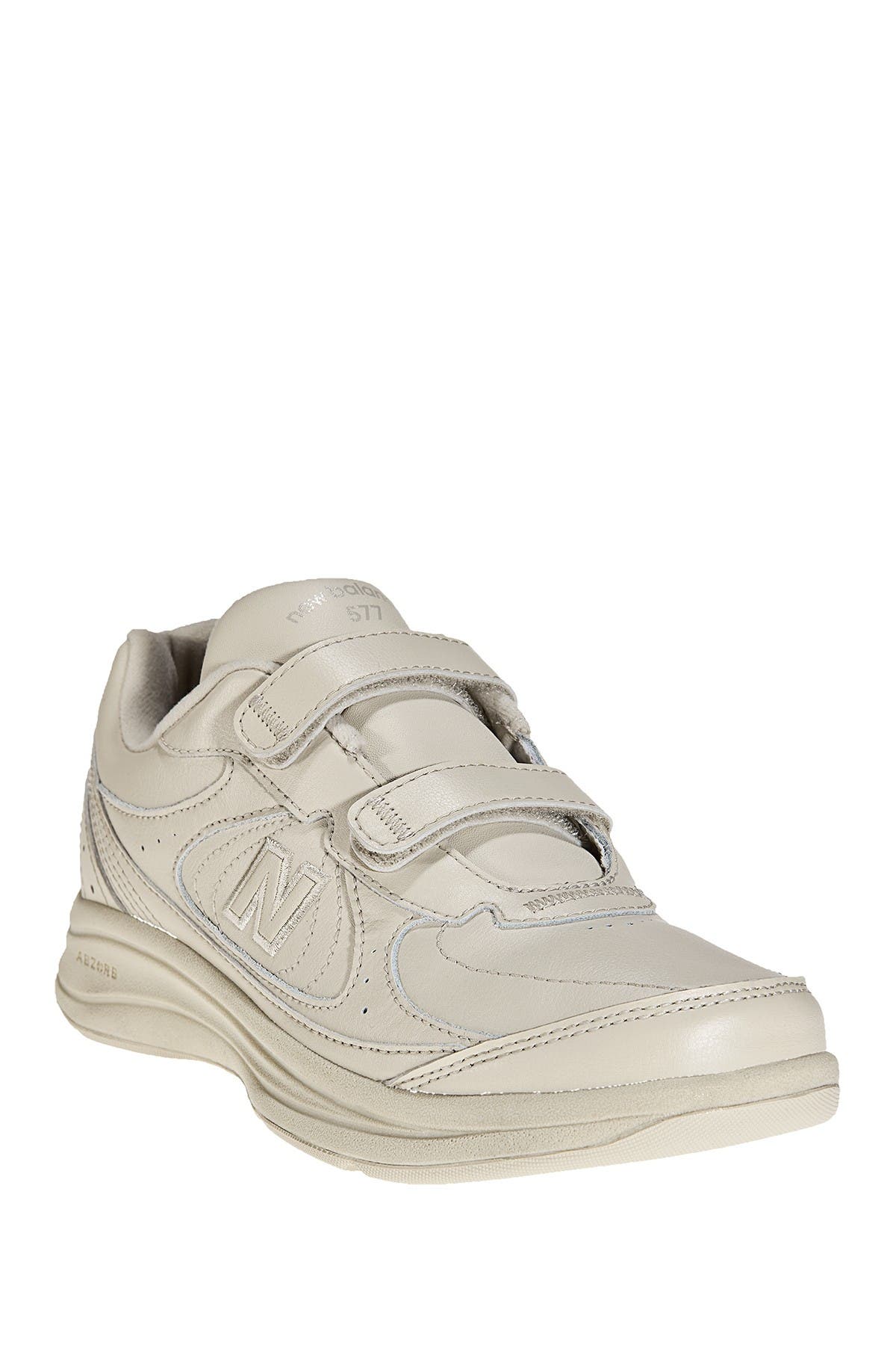 new balance leather sneakers