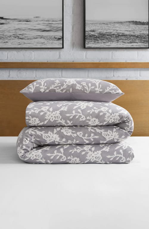 Lucky Brand Fiora Floral Comforter Set In Grey Floral