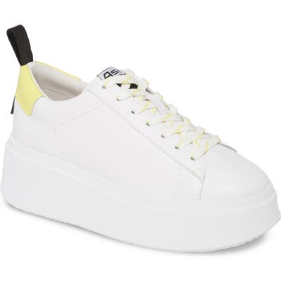Ash Moon Platform Sneaker, White