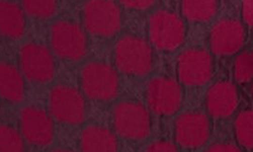 Twisted Tailor Papatya Slim Fit Flat Front Burgundy Jacquard Trousers In Burgundy