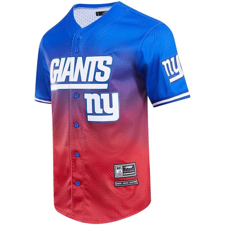 New York Giants Womens Gameday Mesh Crop Top in 2023