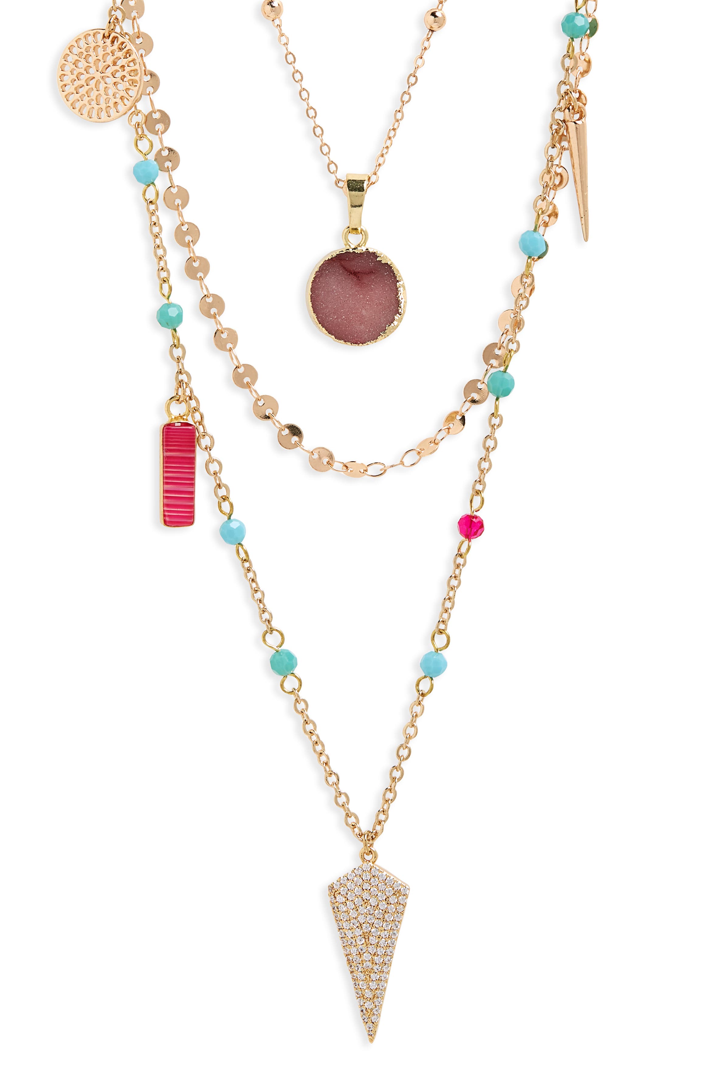 Nordstrom layered necklace Clearance